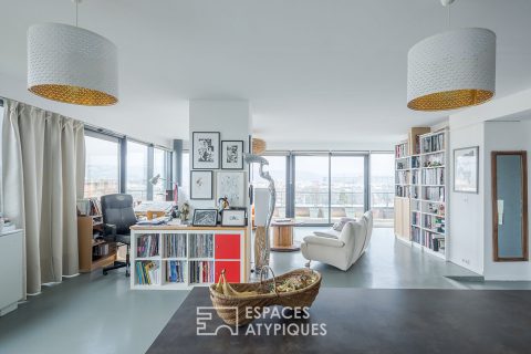 Loft avec terrasse de 115m2 proche du Jardin des Plantes