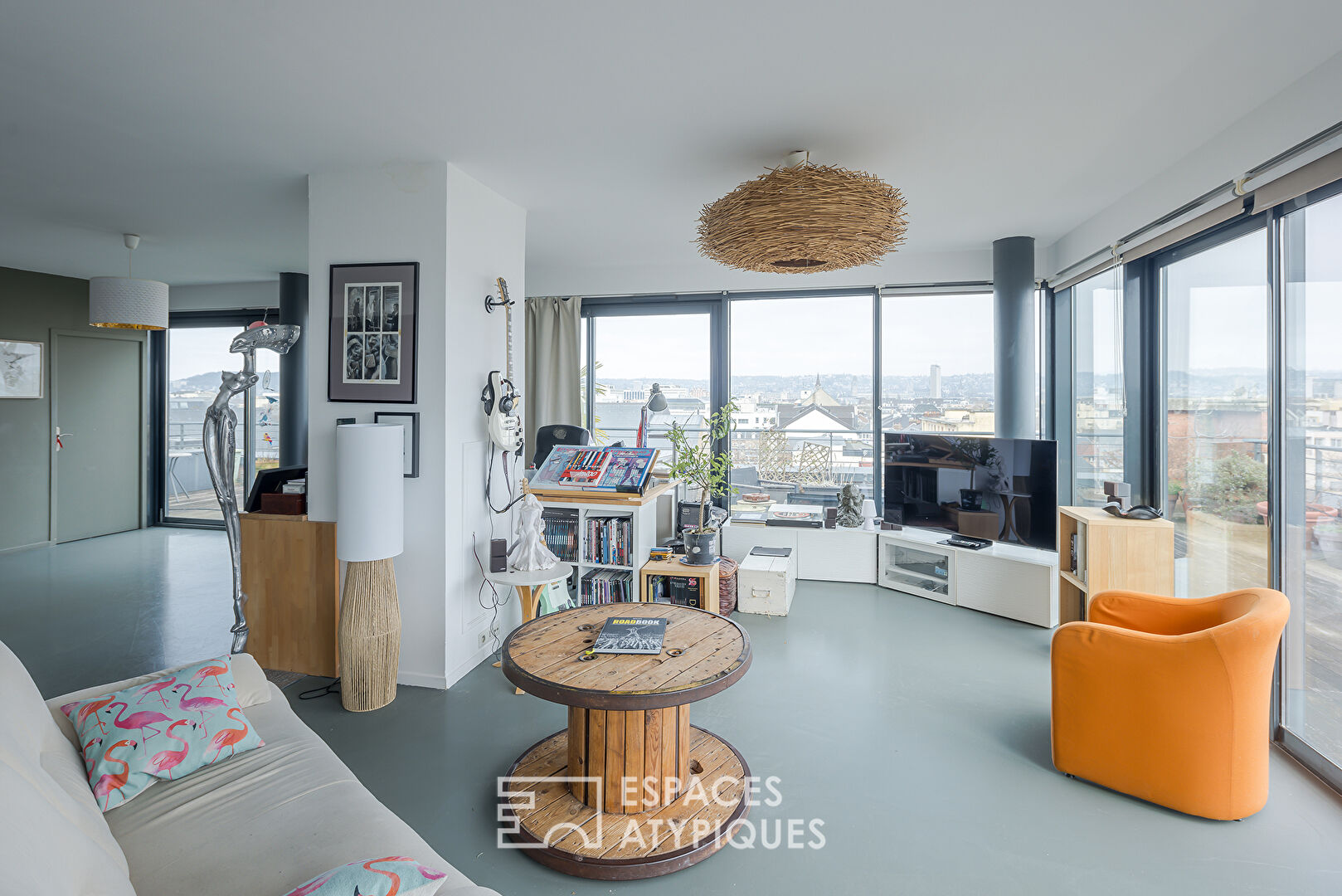 Loft avec terrasse de 115m2 proche du Jardin des Plantes