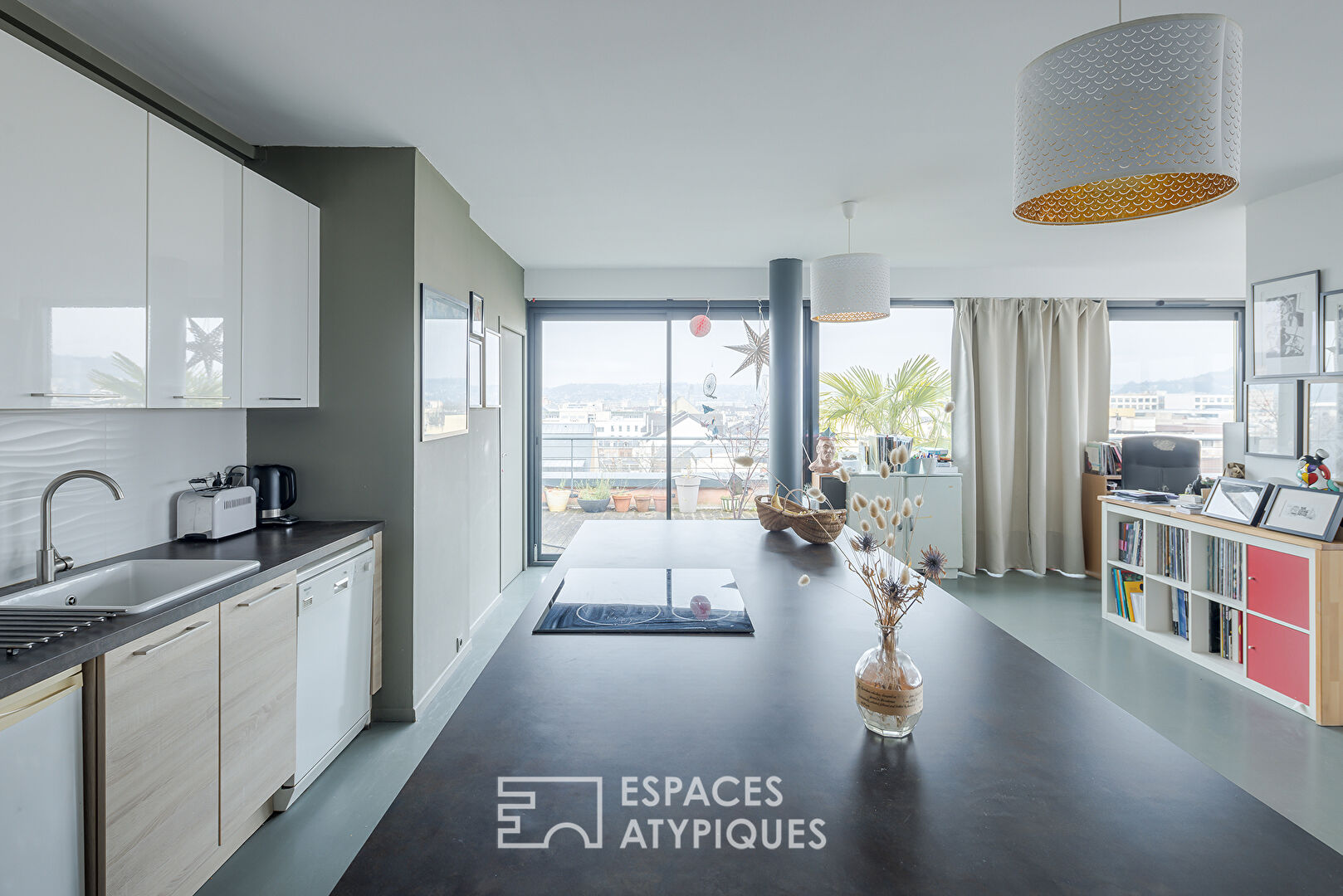 Loft avec terrasse de 115m2 proche du Jardin des Plantes