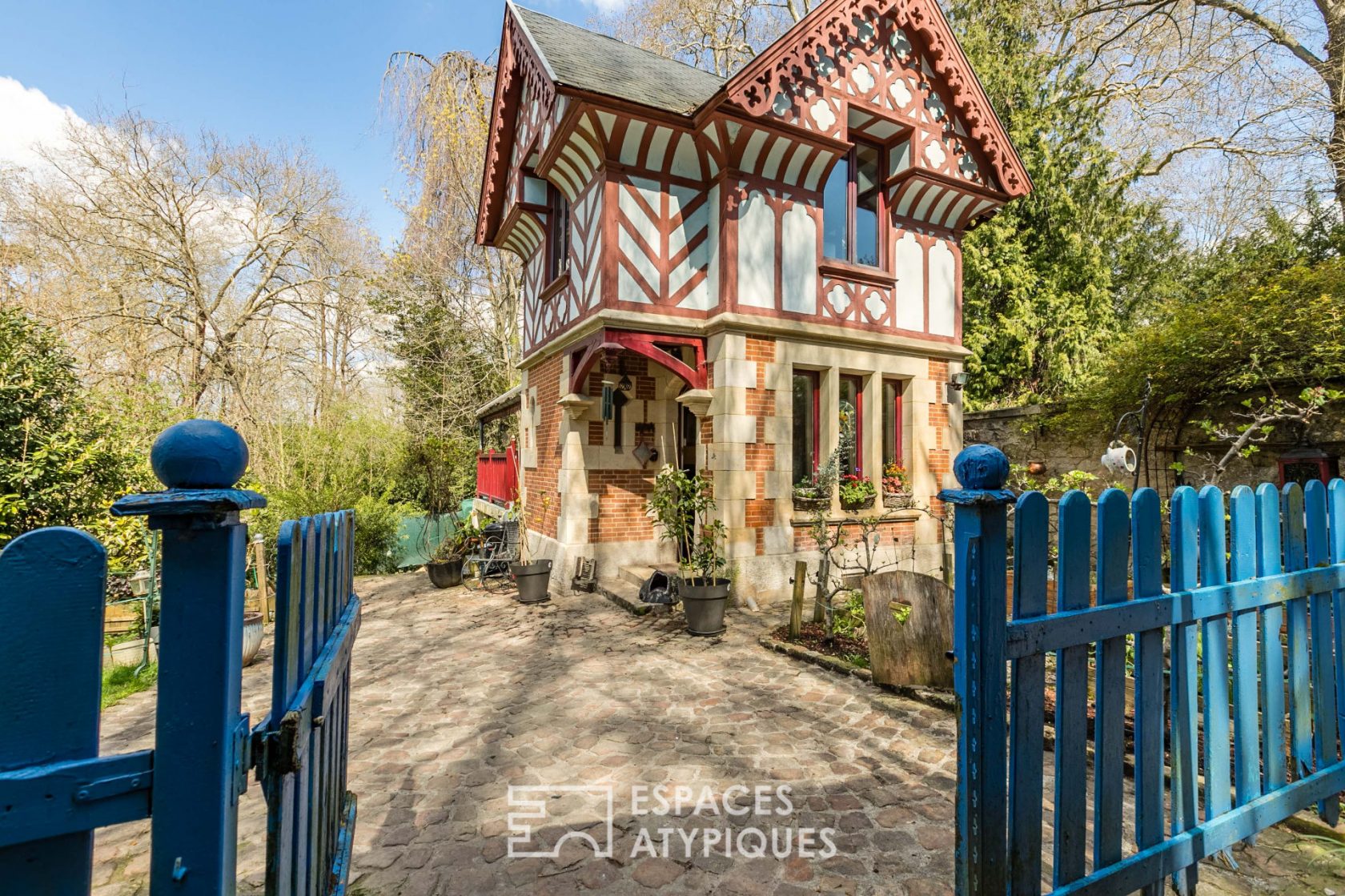 La Romantique – Un cottage du XIXème siècle à proximité du Château de Chantilly