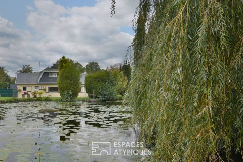 Window on nature – Charming house on the banks of the Somme ponds