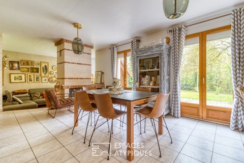 Beautiful country house of 185m2 and its land of 2200 m2 in Creuse