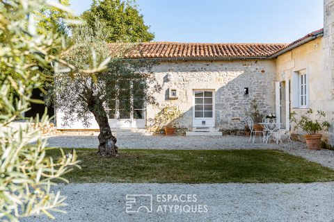 Ancienne propriété viticole avec gîtes et piscine