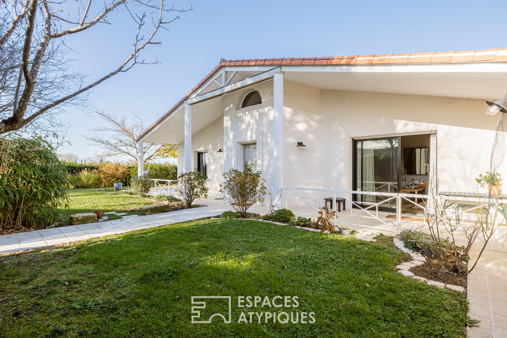 Maison lumineuse d’architecte de plain-pied