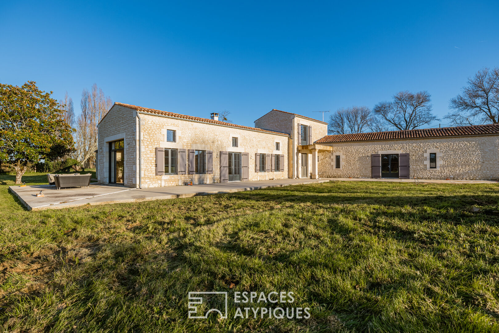 Old wine storehouse completely renovated