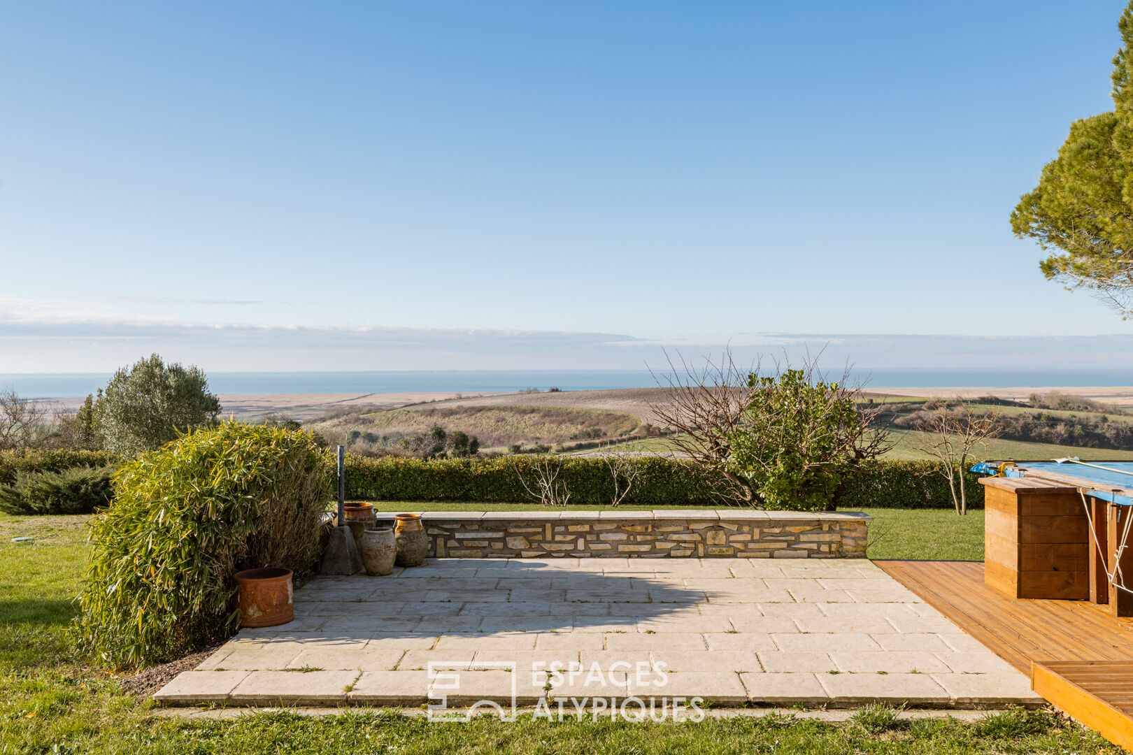 Maison familiale à la vue estuaire imprenable