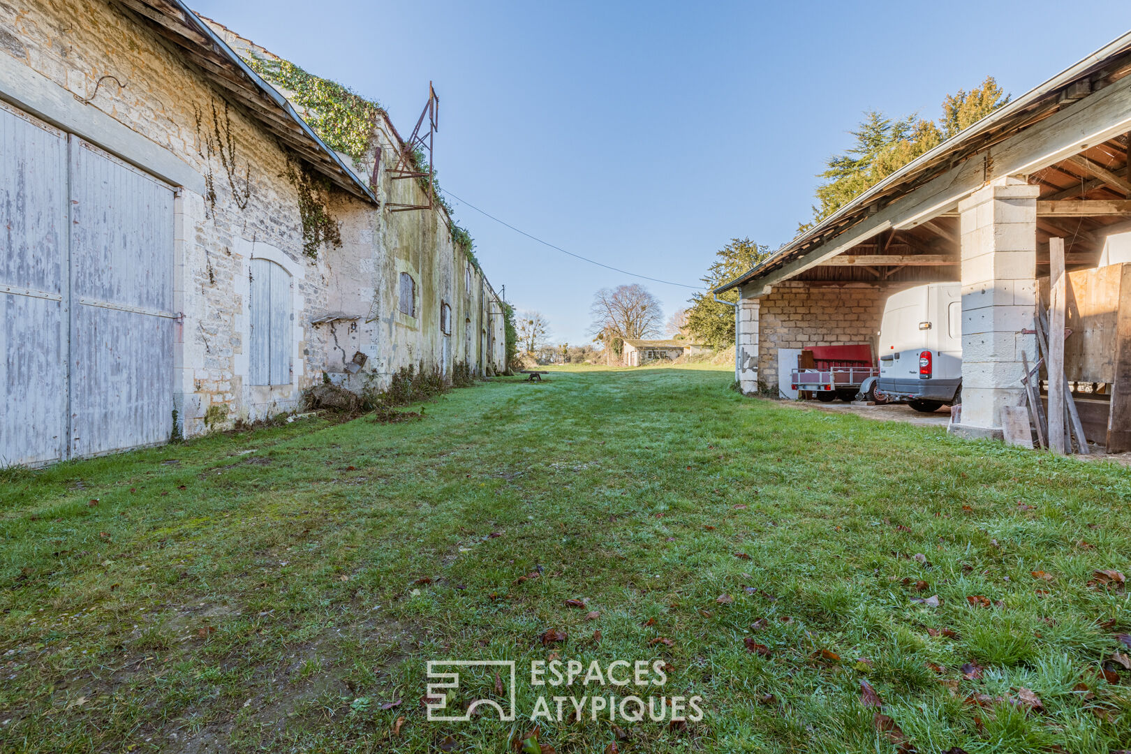 Ancienne usine de roues de charrette