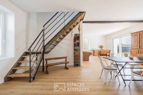 Rénovation contemporaine aux portes de l’île d’Oléron