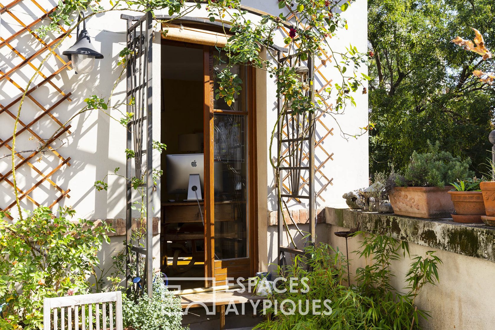 Maison et sa terrasse à la Krutenau