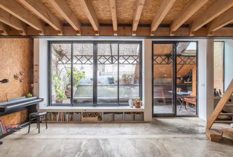 Loft d’architecte éco-responsable avec terrasse