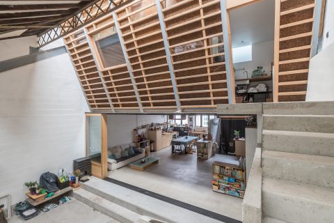 Loft d’architecte éco-responsable avec terrasse