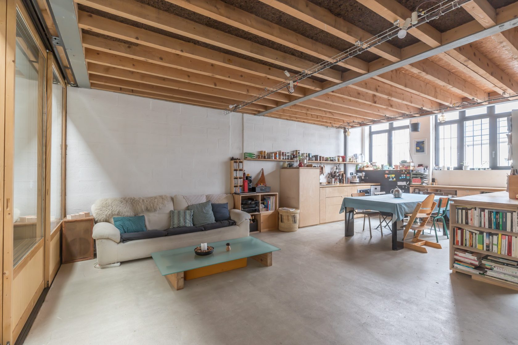 Loft d’architecte éco-responsable avec terrasse