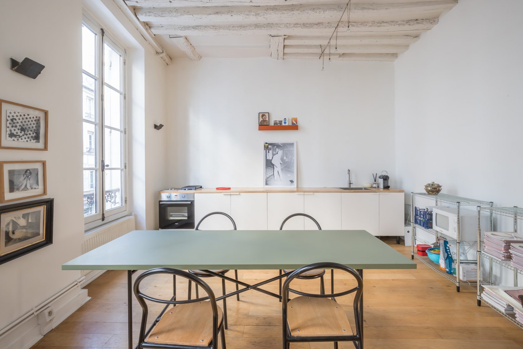 Appartement minimaliste aux Arts et Métiers