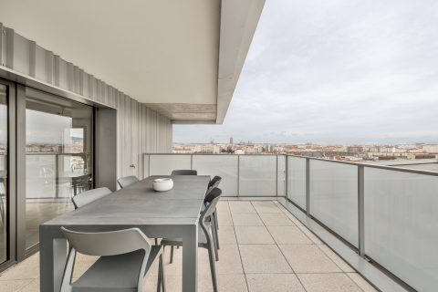 Appartement avec terrasse et vue sur lyon