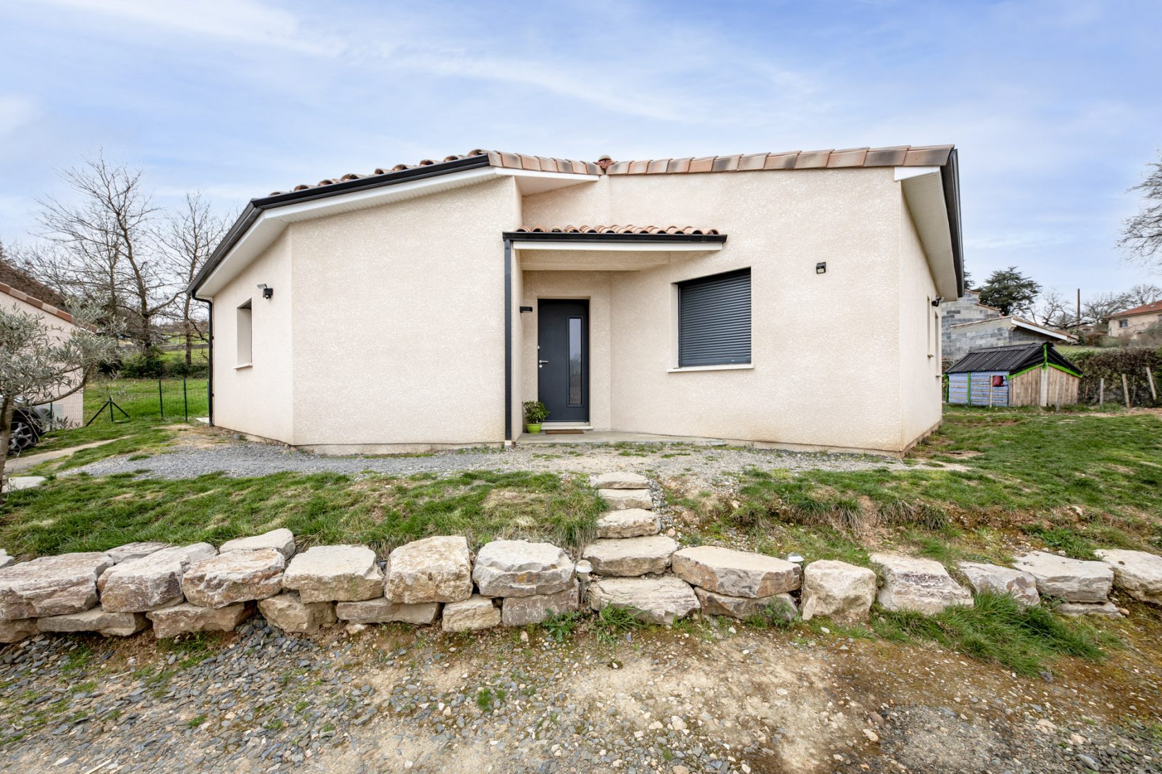 Maison de plain-pied contemporaine Cambon