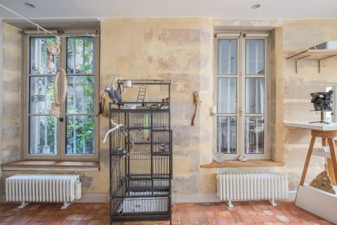 Atelier d’artiste dans un ancien hôtel particulier