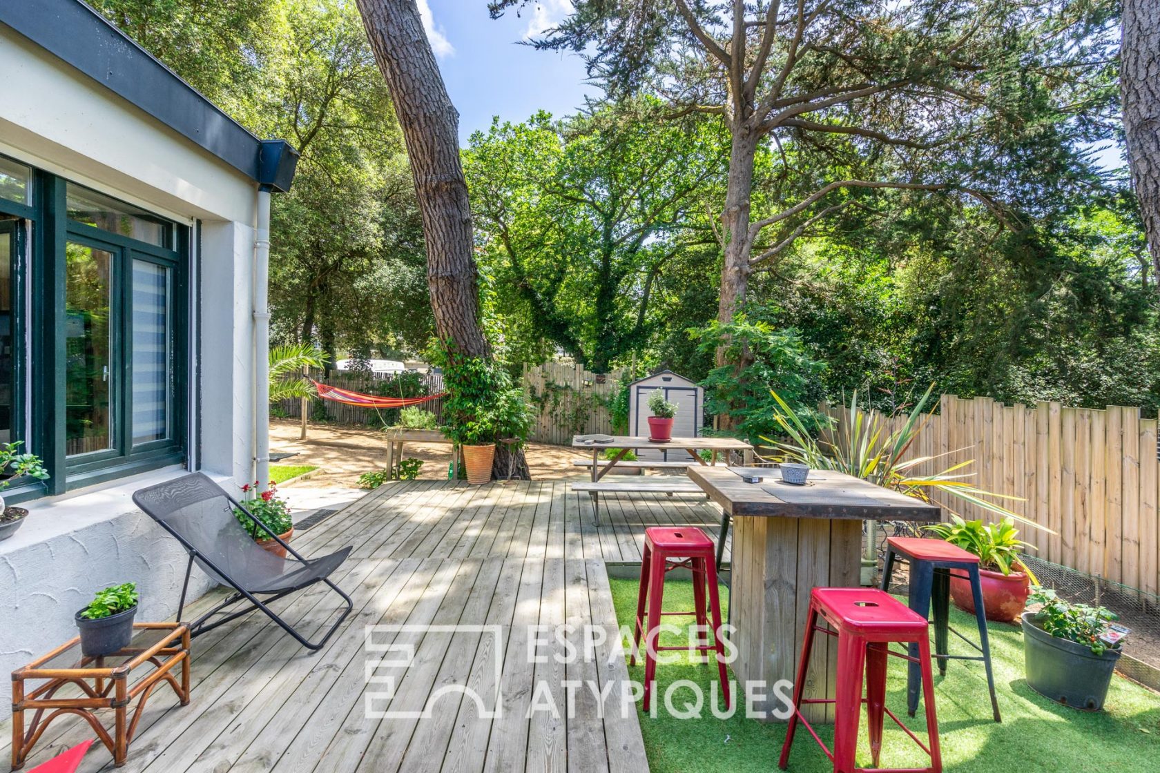 Maison rénovée à la lisière de la forêt d’Escoublac