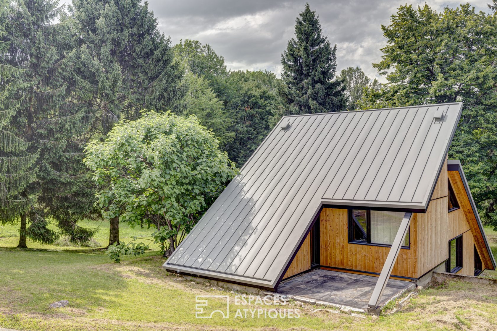 Chalet d’architecte en pleine nature