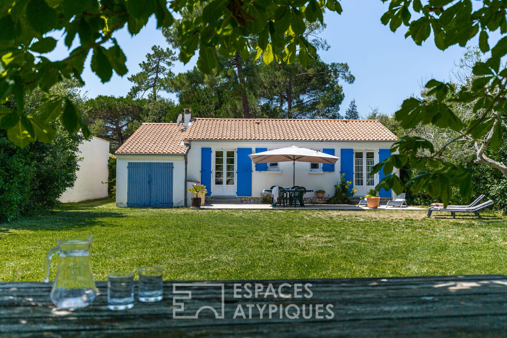 Coquette balnéaire au Sud de l’Île