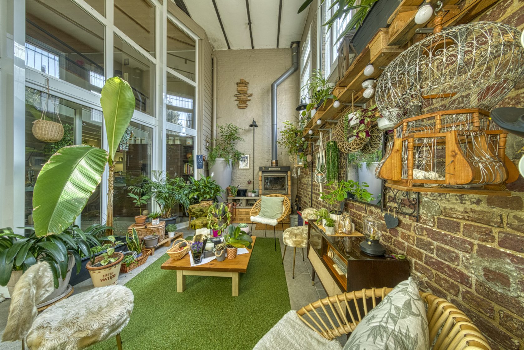 Loft de charme avec jardin d’hiver et terrasse privative