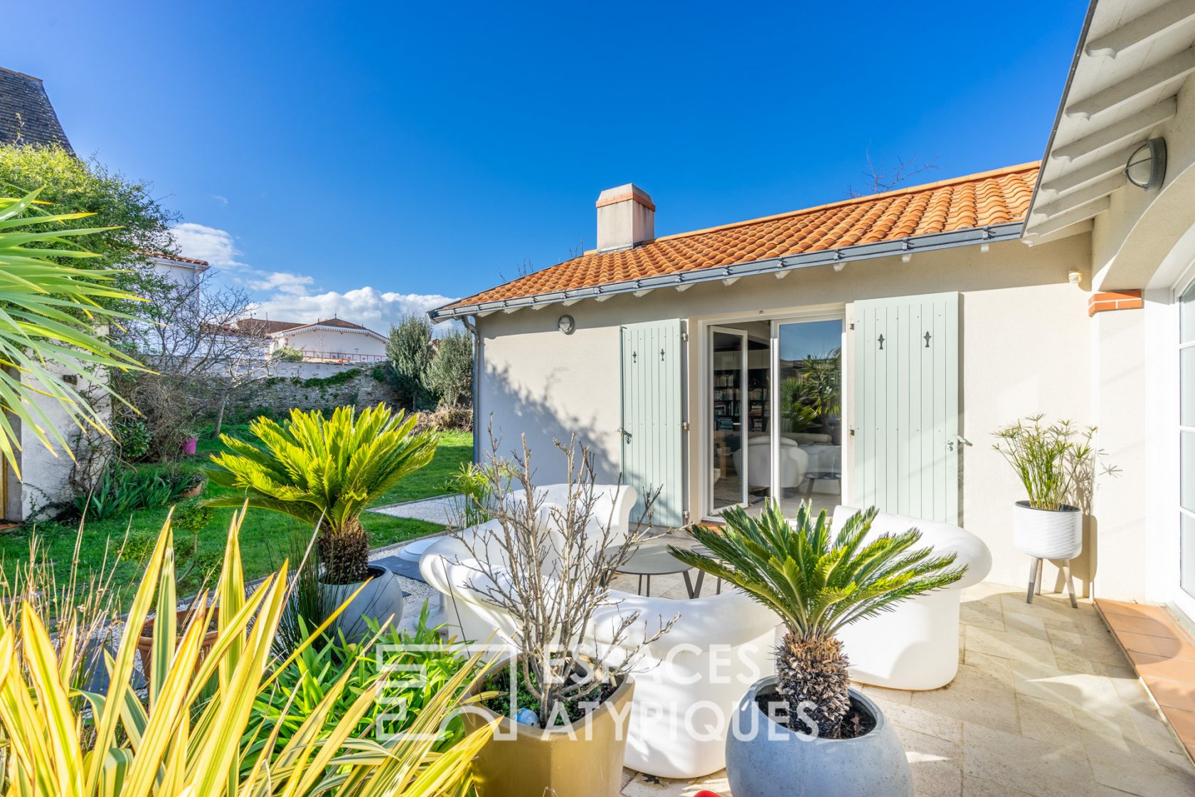 Villa Pornicaise avec piscine et jardin paysagé