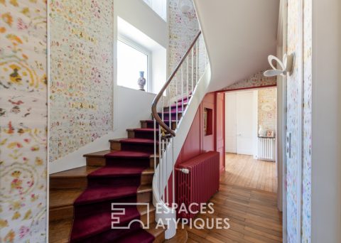 Family home in the colors of Laval