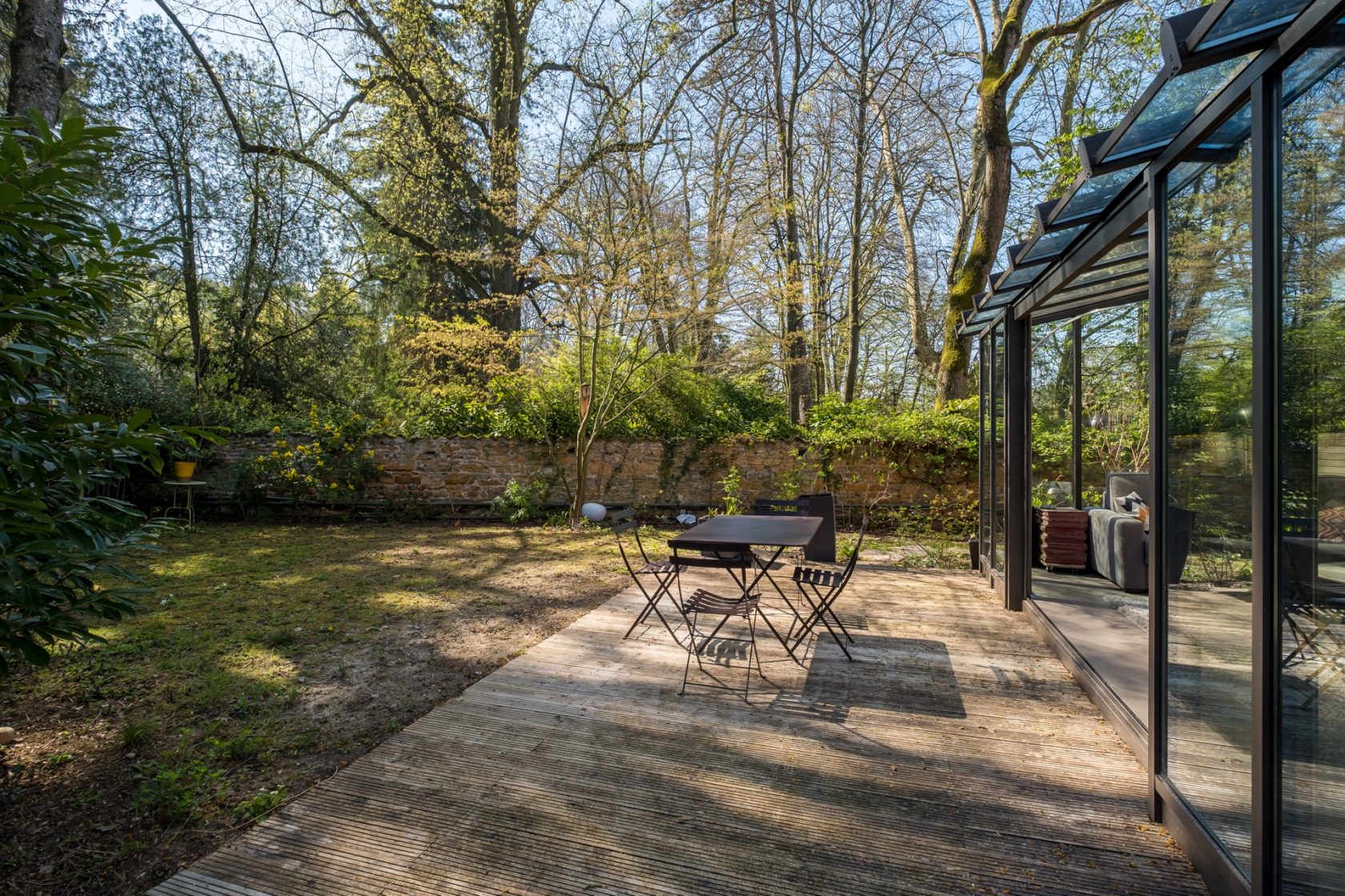 Maison en duplex avec jardin