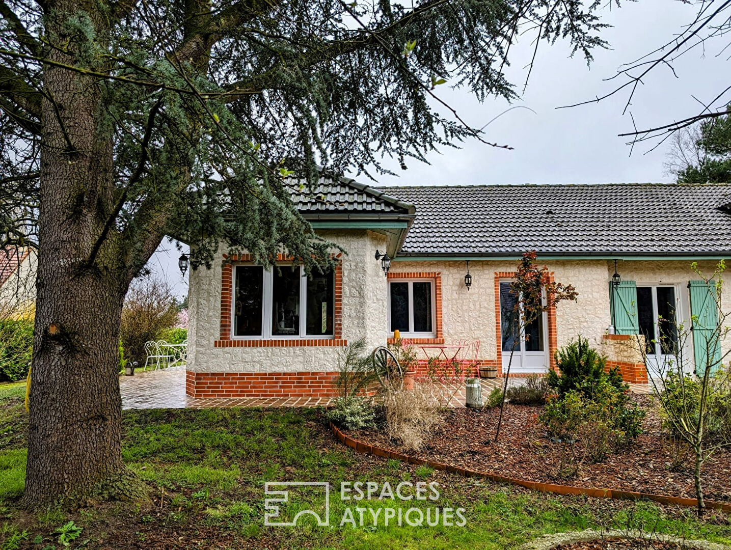 Renovated house on the edge of the forest