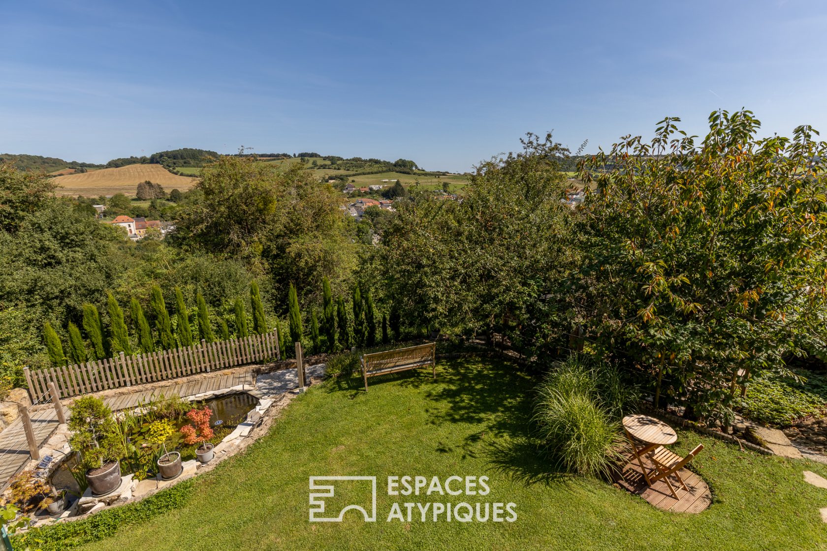 Bioclimatic house on the Luxembourg border