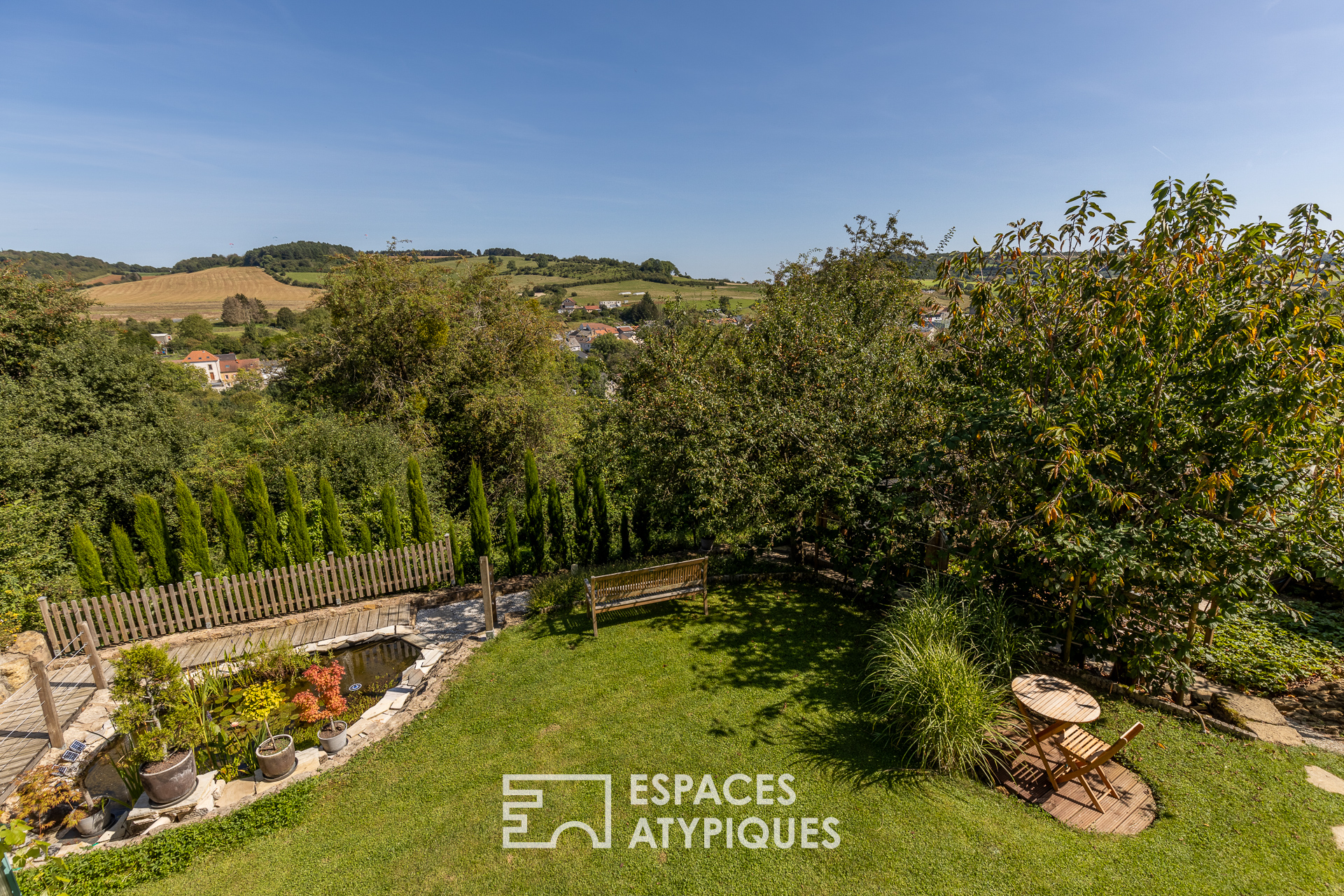 Maison bioclimatique à la frontière luxembourgeoise