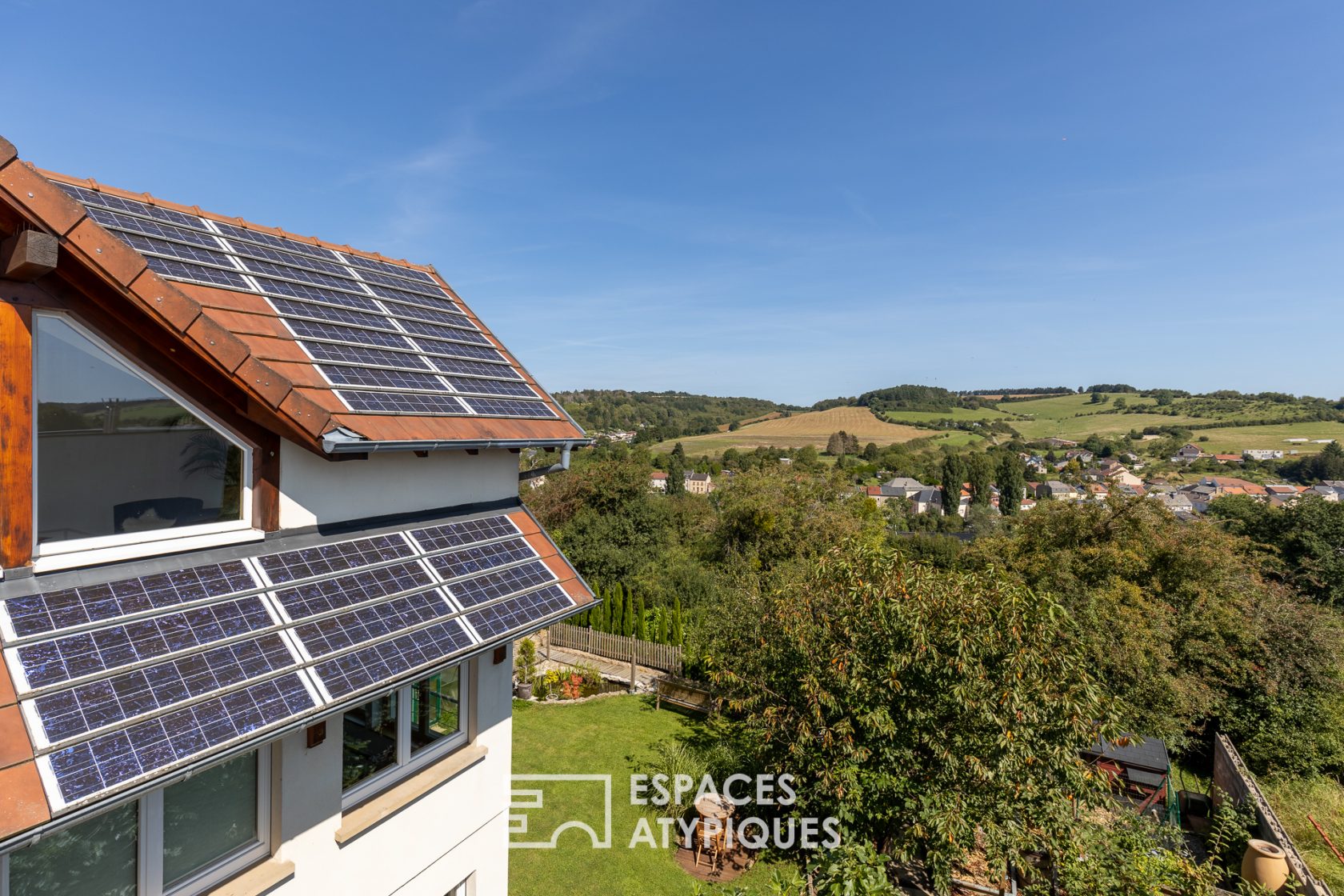 Maison bioclimatique à la frontière luxembourgeoise