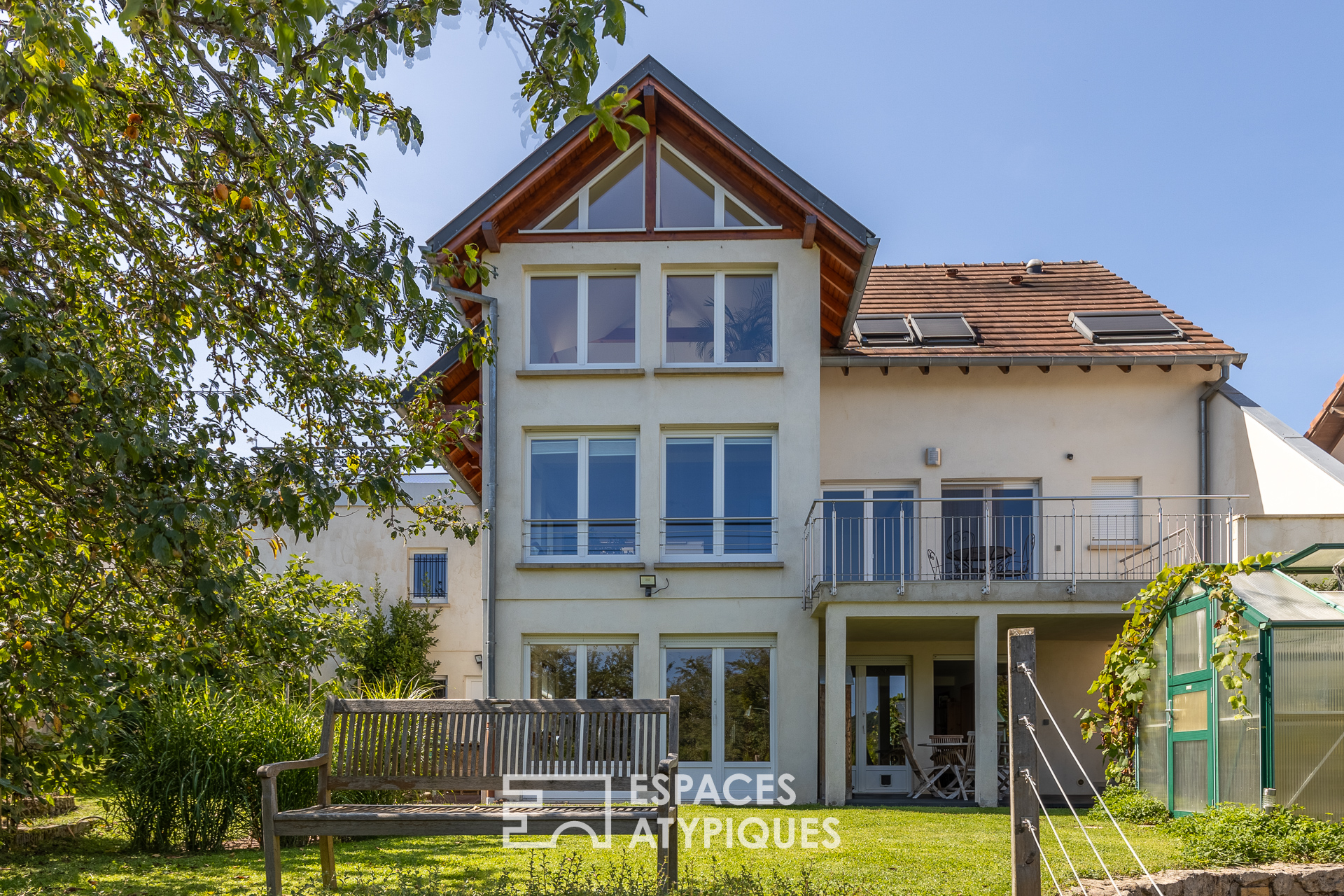 Maison bioclimatique à la frontière luxembourgeoise