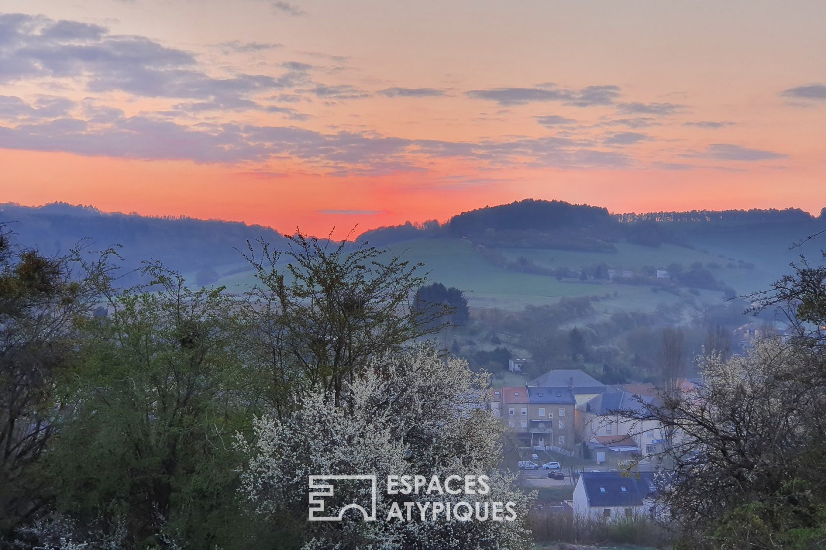 Bioclimatic house on the Luxembourg border