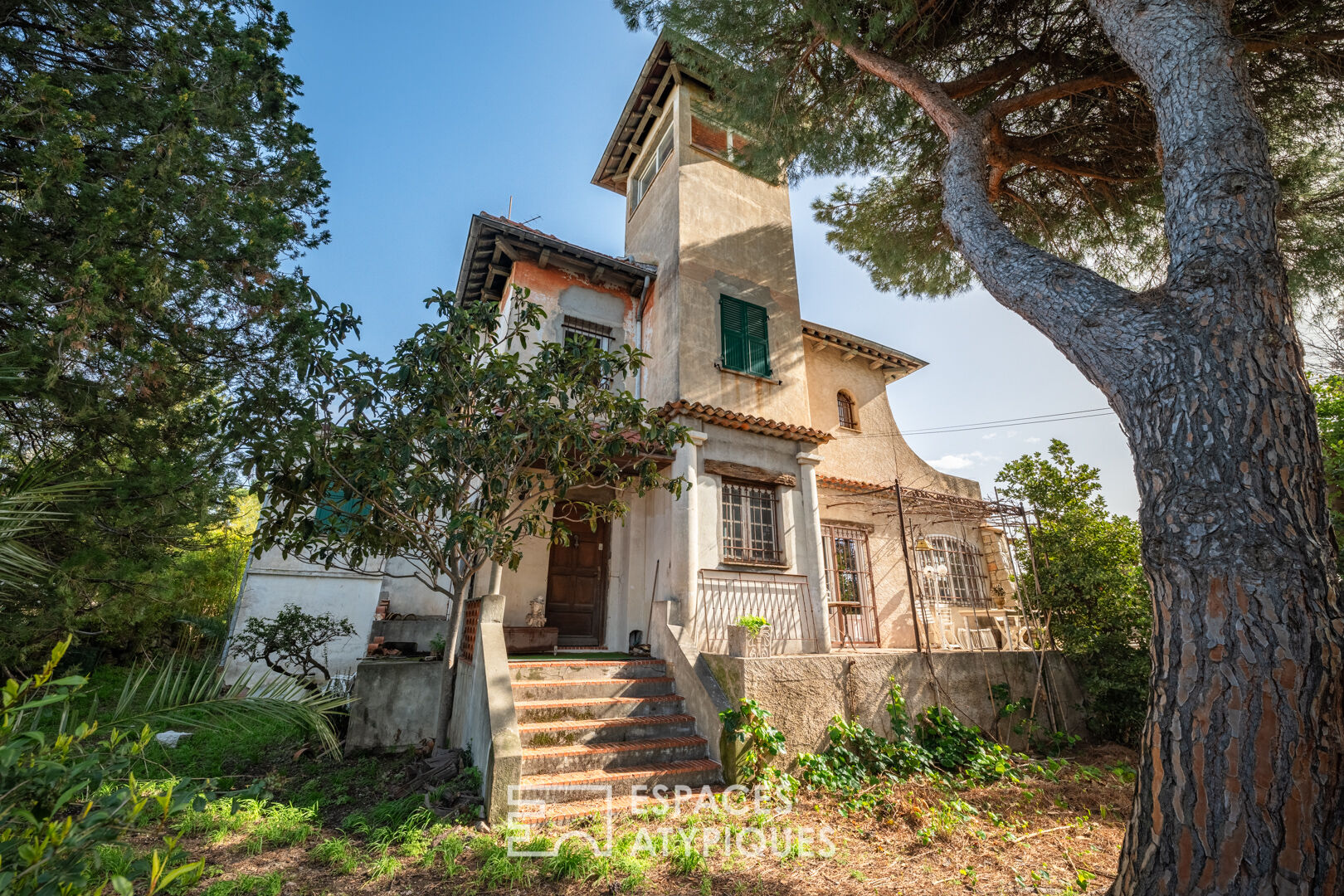 Villa des années 30’s avec vue mer à Cannes