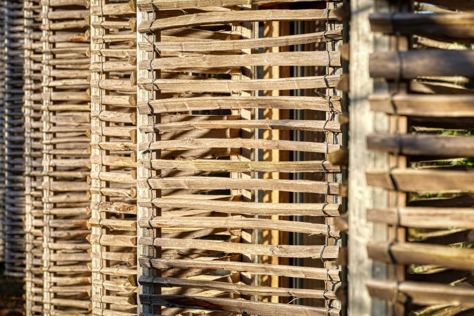Focus sur le bois de la façade - ©Frédéric Ponroy