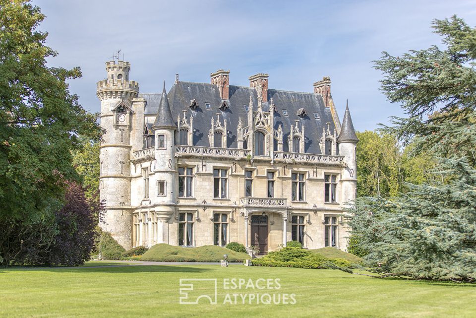 Château néogothique du XIX ème avec aérodrome privé - Espaces Atypiques Eure