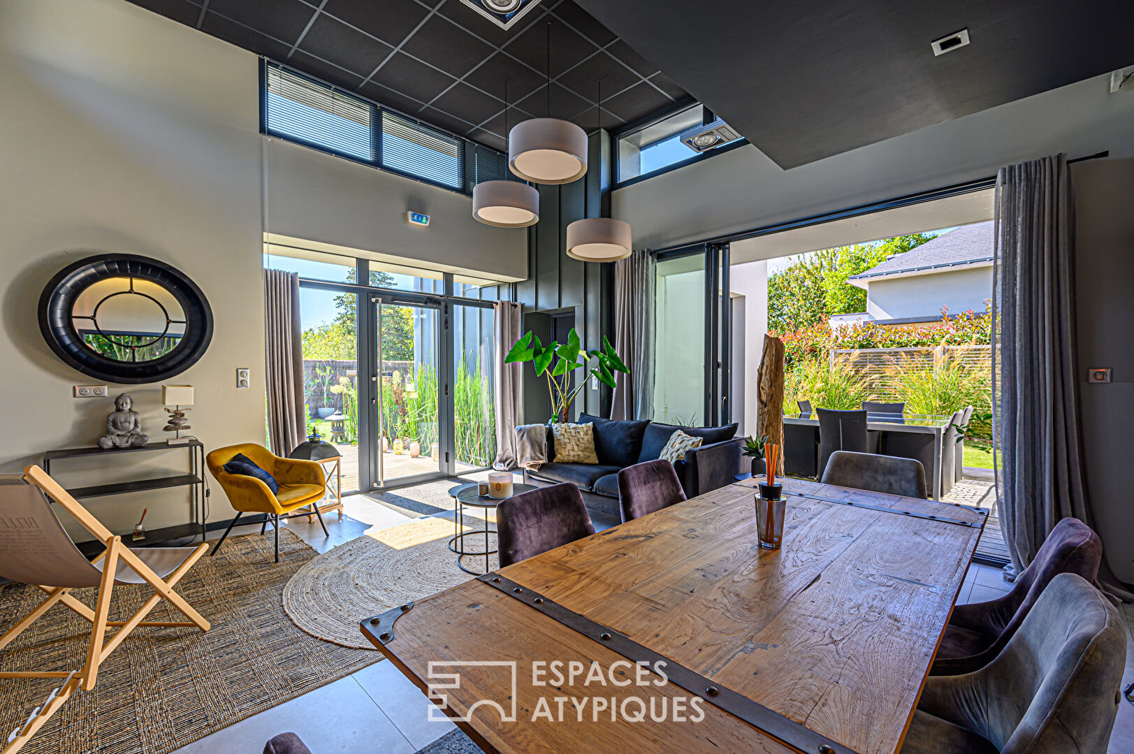 Maison d’architecte et son studio indépendant aux portes de Vannes