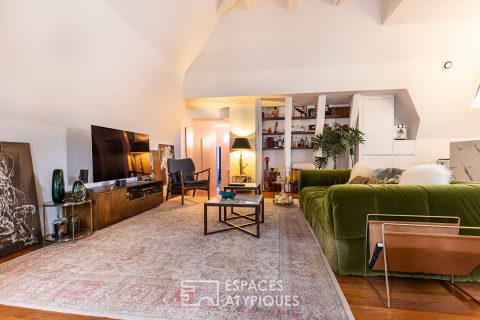 Duplex with 3 bedrooms in the heart of the historic center of Dijon