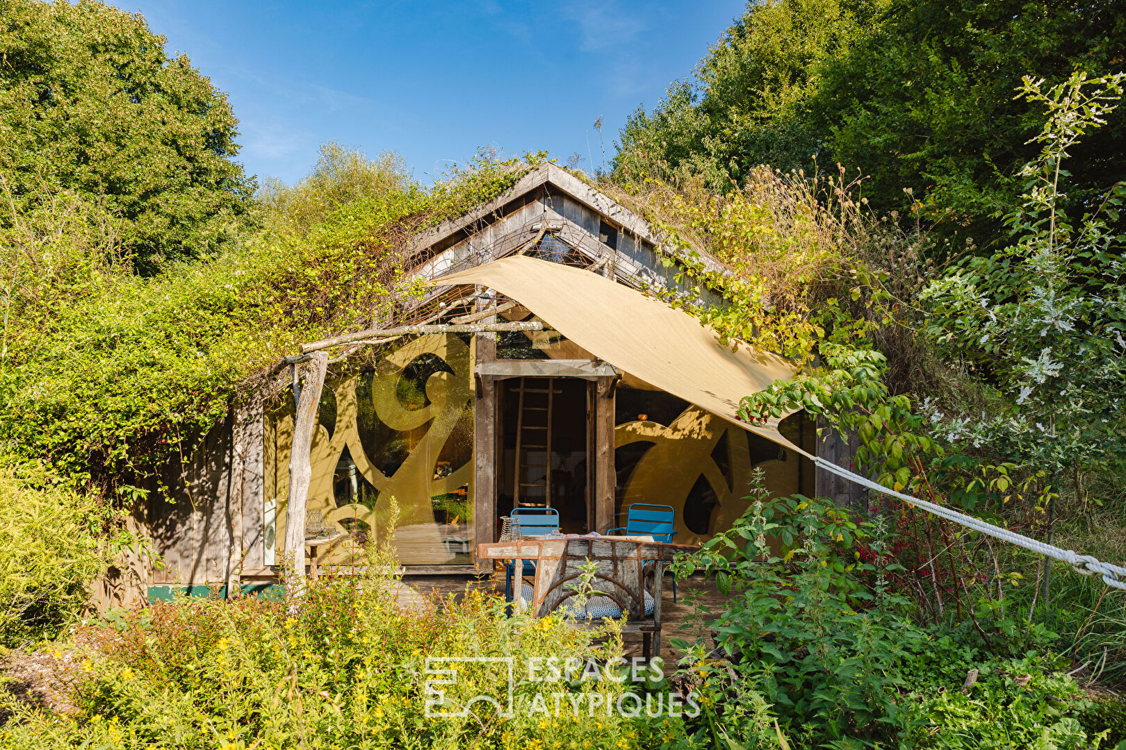 Ecolodge en parfaite harmonie avec la nature