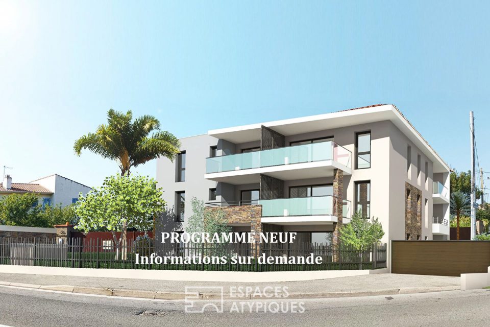 Appartement Neuf en rez-de-chaussée avec jardin