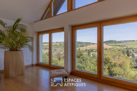 Bioclimatic house on the Luxembourg border