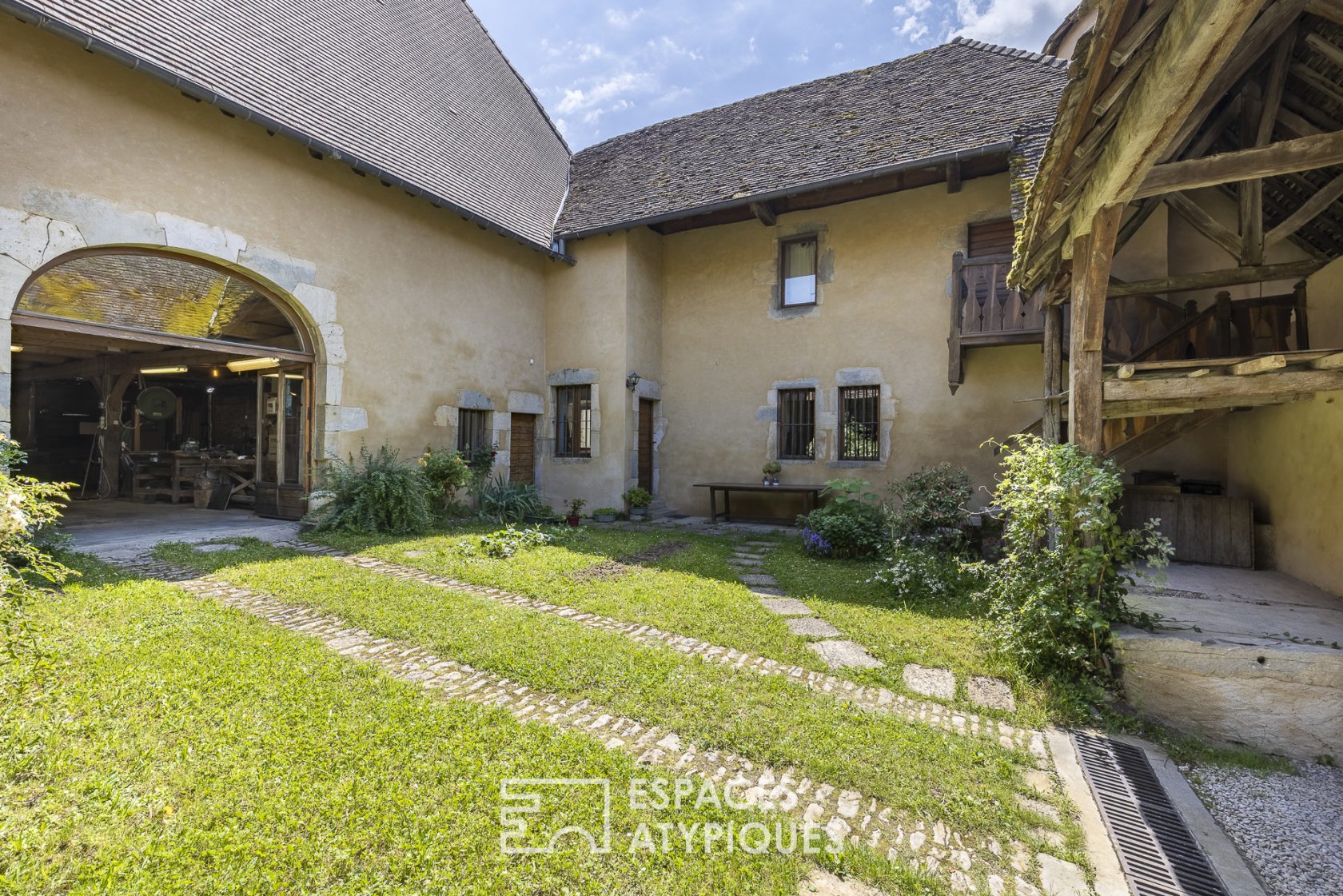 La ferme du château du XVIIIe