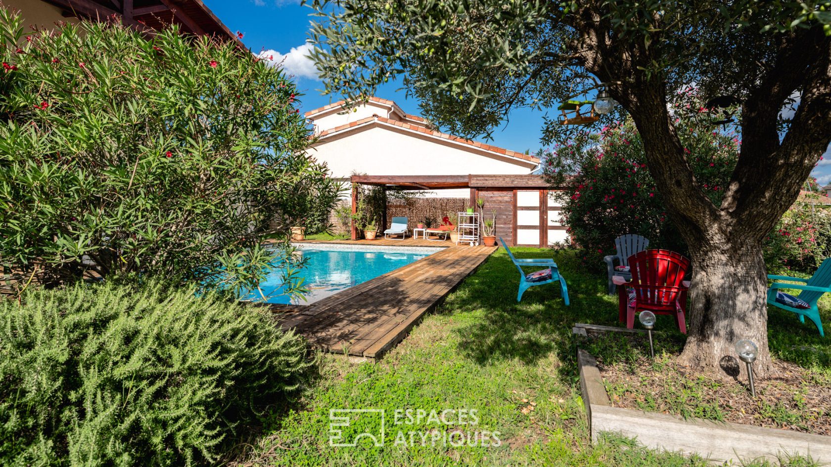 Family house in Colomiers with swimming pool and garage