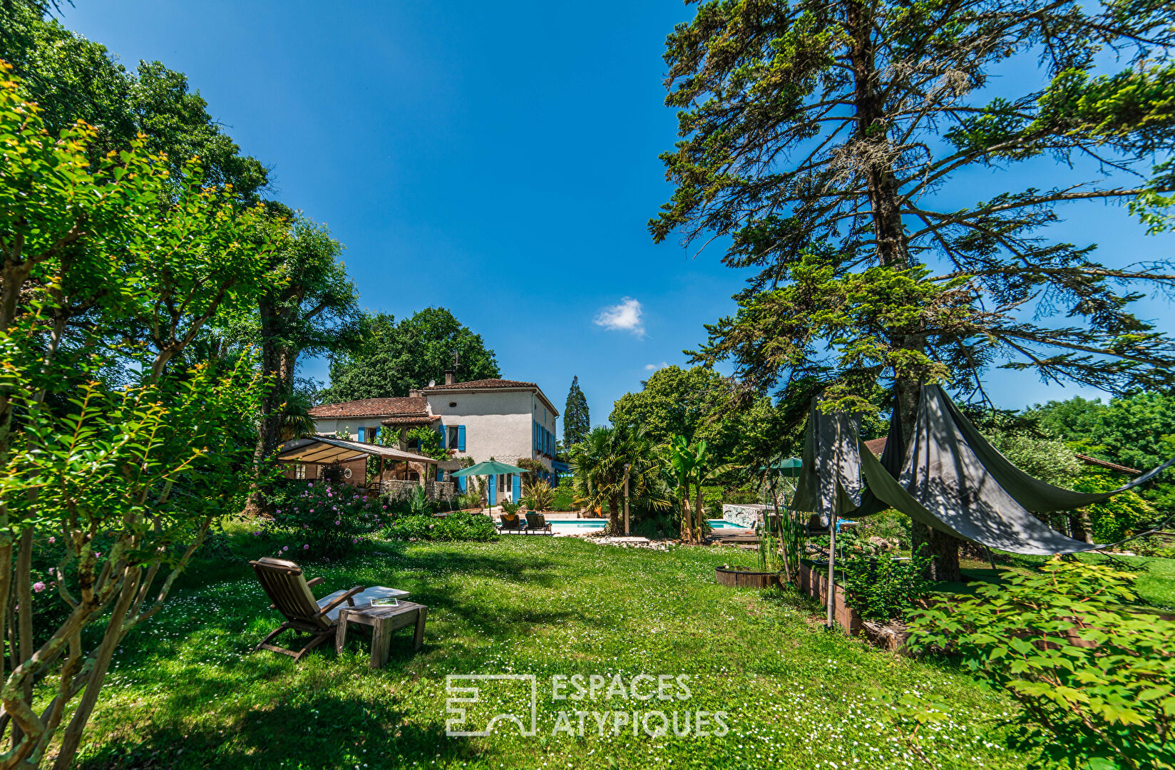 Maison de maître avec piscine au coeur du Lot et Garonne