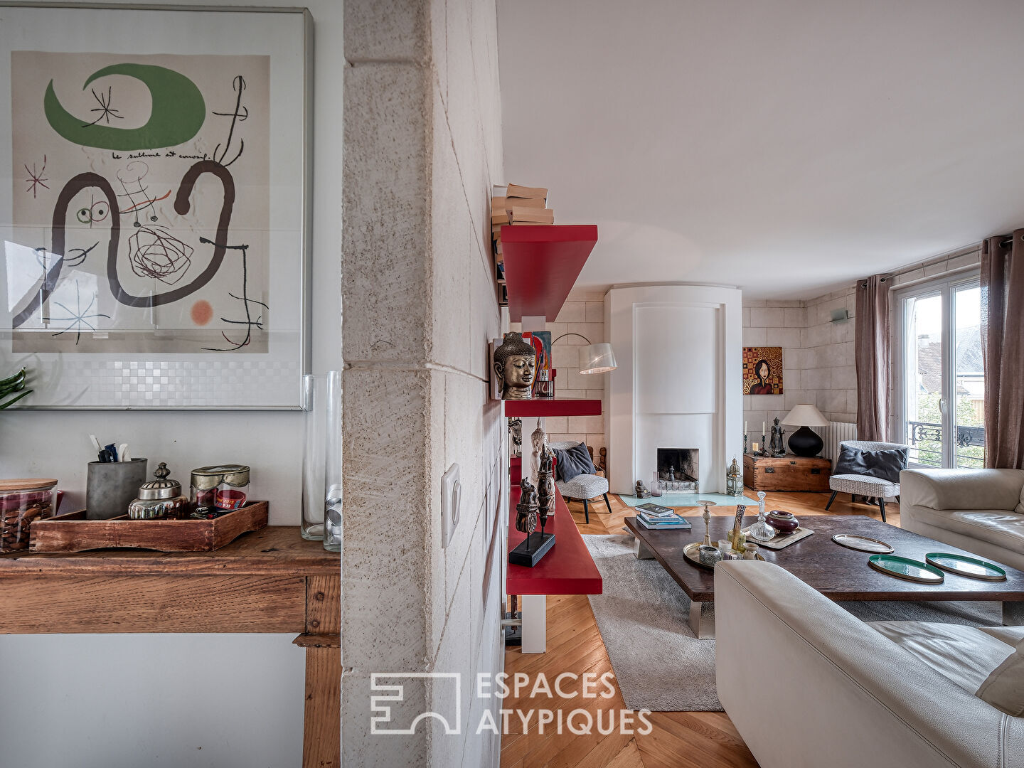 Le duplex sous les toits au coeur de Palaiseau