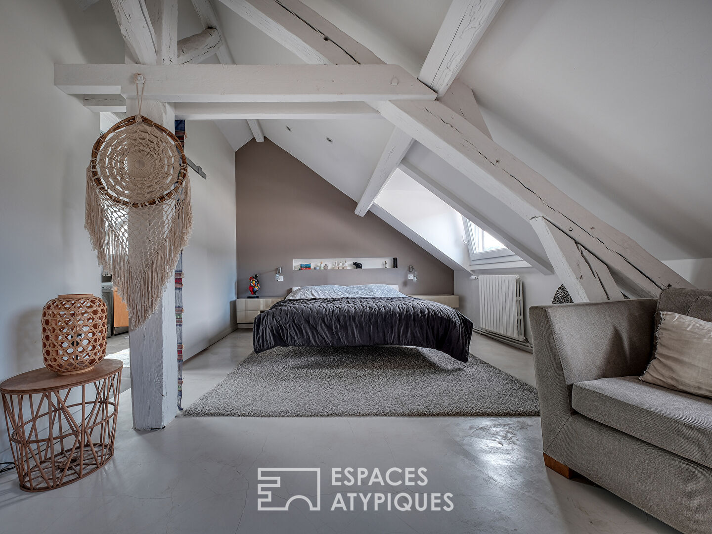 Le duplex sous les toits au coeur de Palaiseau