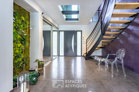 Belle contemporaine familiale avec piscine