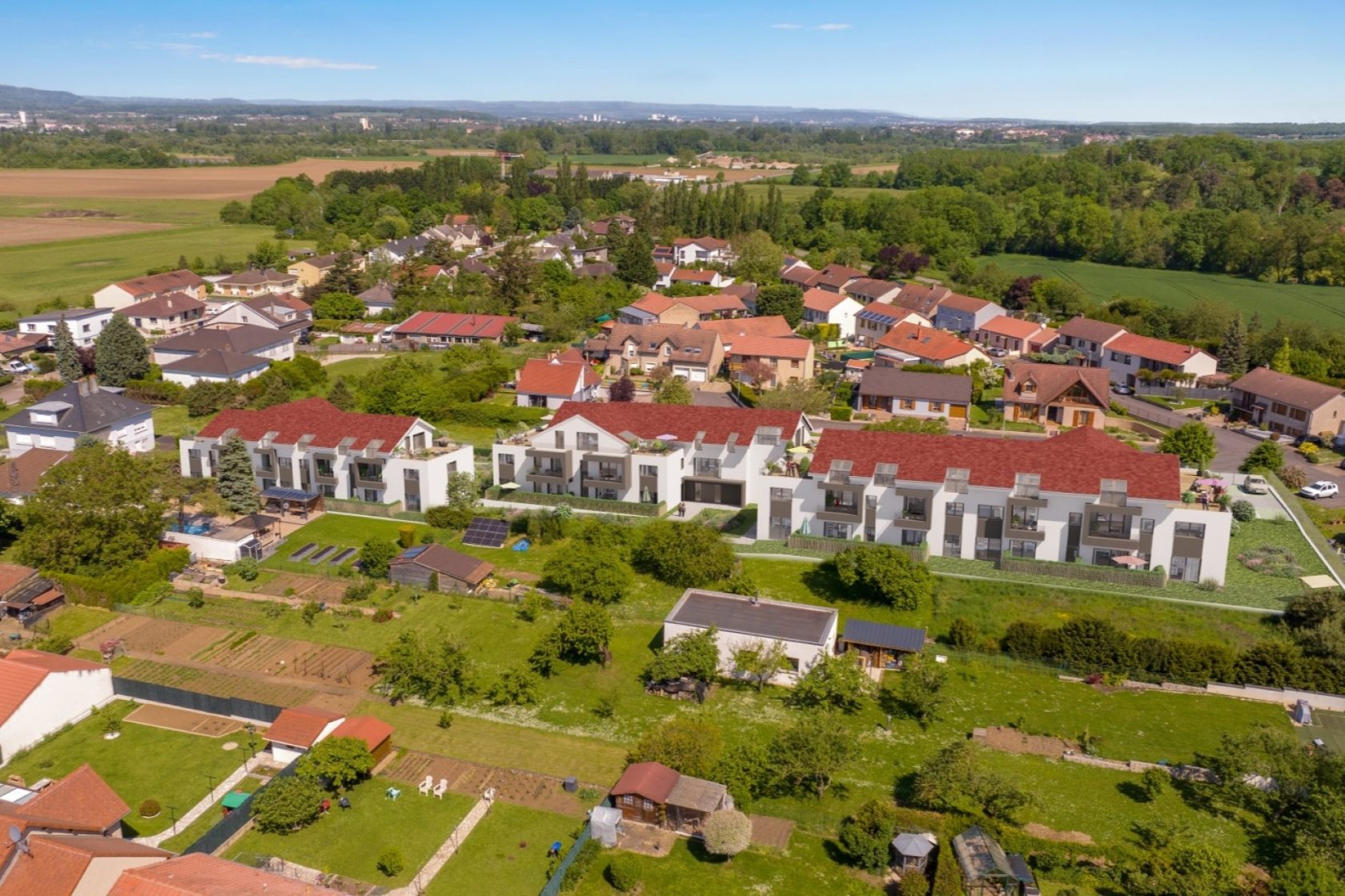 Rez-de-jardin avec terrasse entre Metz et Thionville