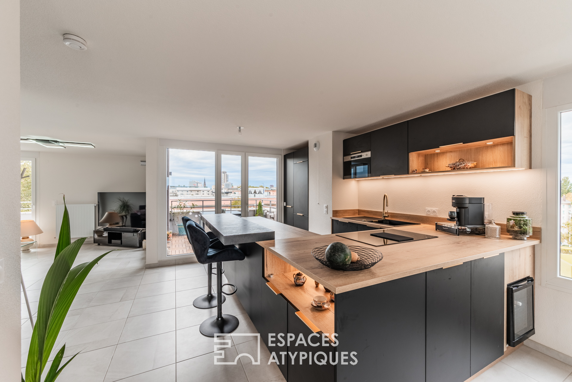 Duplex d’exception et son rooftop avec vue panoramique