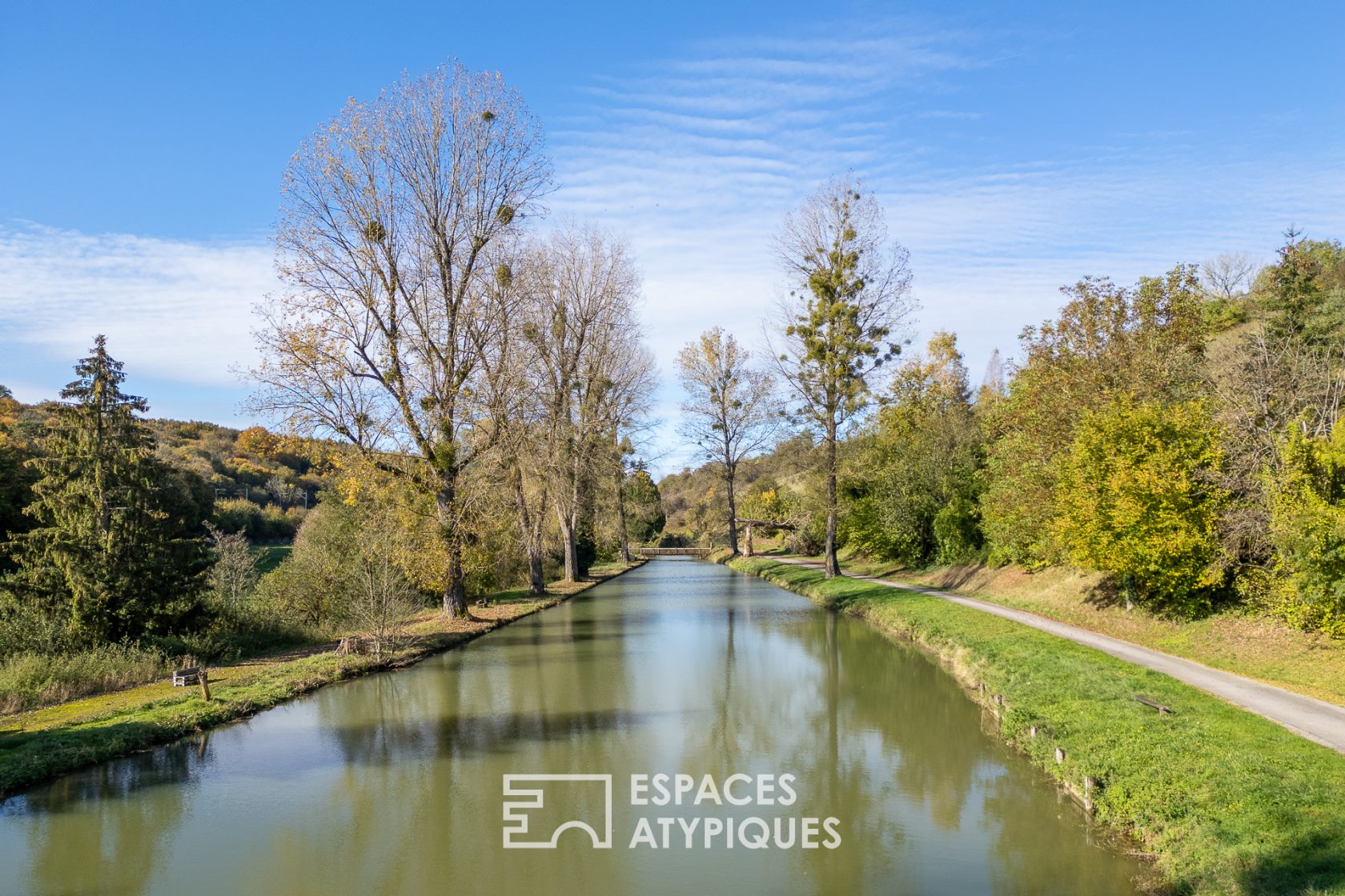 Charming mill and its verdant grounds